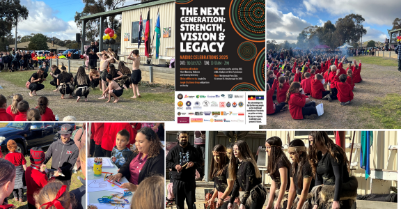Collage of 2024 photos poster of 2025 event details